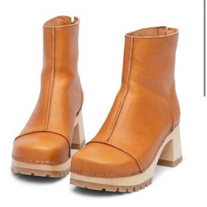 Swedish Hasbeens, Stitchy Boot, NEW, never worn outside.